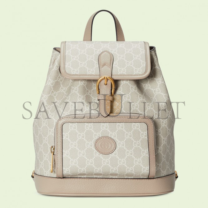 GUCCI BACKPACK WITH INTERLOCKING&G 674147 (30*26.5*13cm) GUCCI BACKPACK WITH INTERLOCKING&G 674147 (30*26.5*13cm)